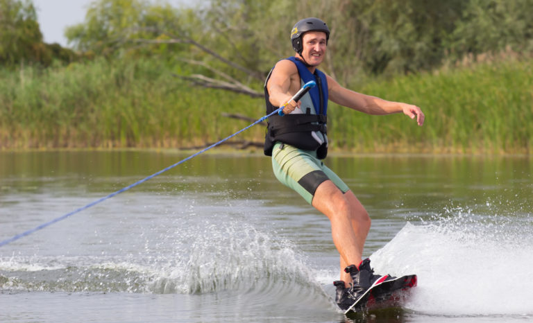 athlete doing tricks on a wakeboard. Wakeboarding
** Note: Soft Focus at 100%, best at smaller sizes